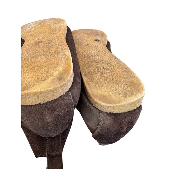 GUCCI SUEDE-WALLABEE DESERT BOOTS DARK-BROWN/w GUM SOLES MENS SIZE 11.5 D main image 4